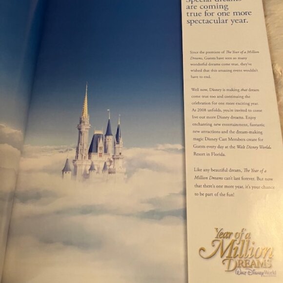 2/$35 Walt Disney World AAA Vacations Travel Guide Parks Resorts Brochure 2008 - Picture 2 of 5